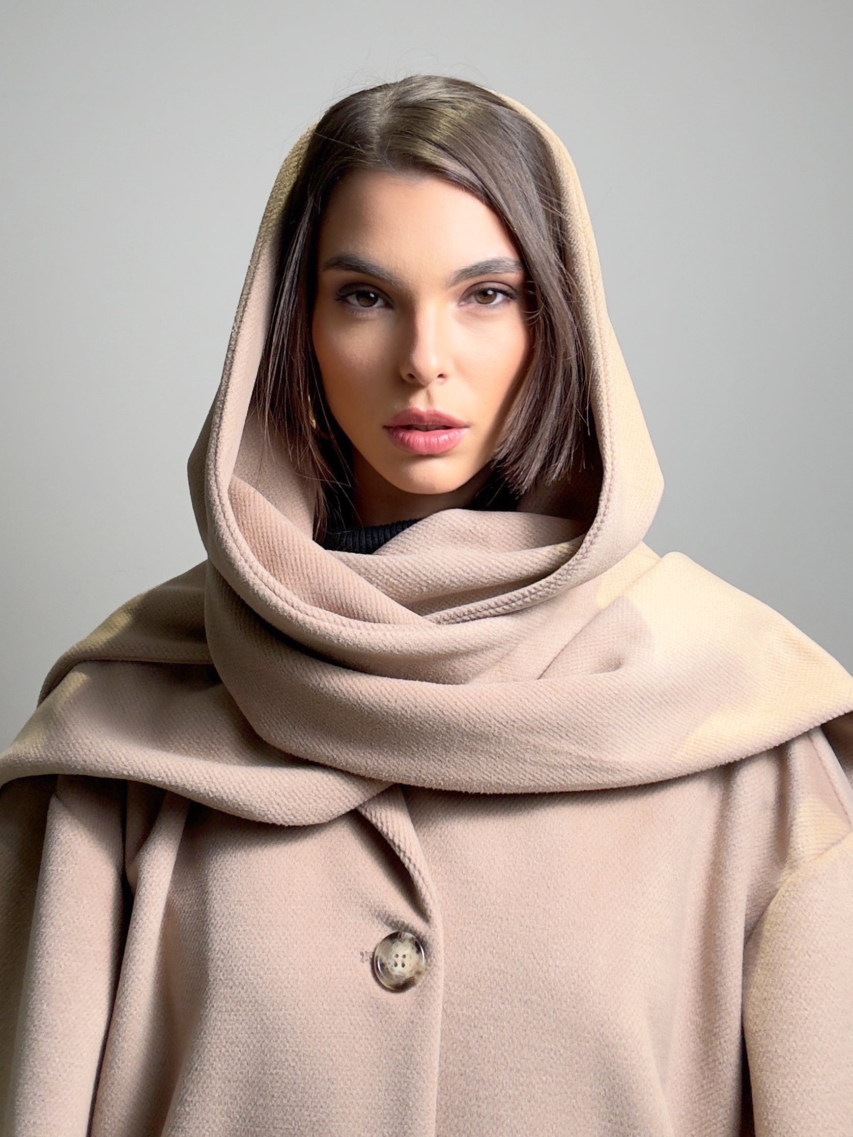 CAPPOTTO CON SCIARPA