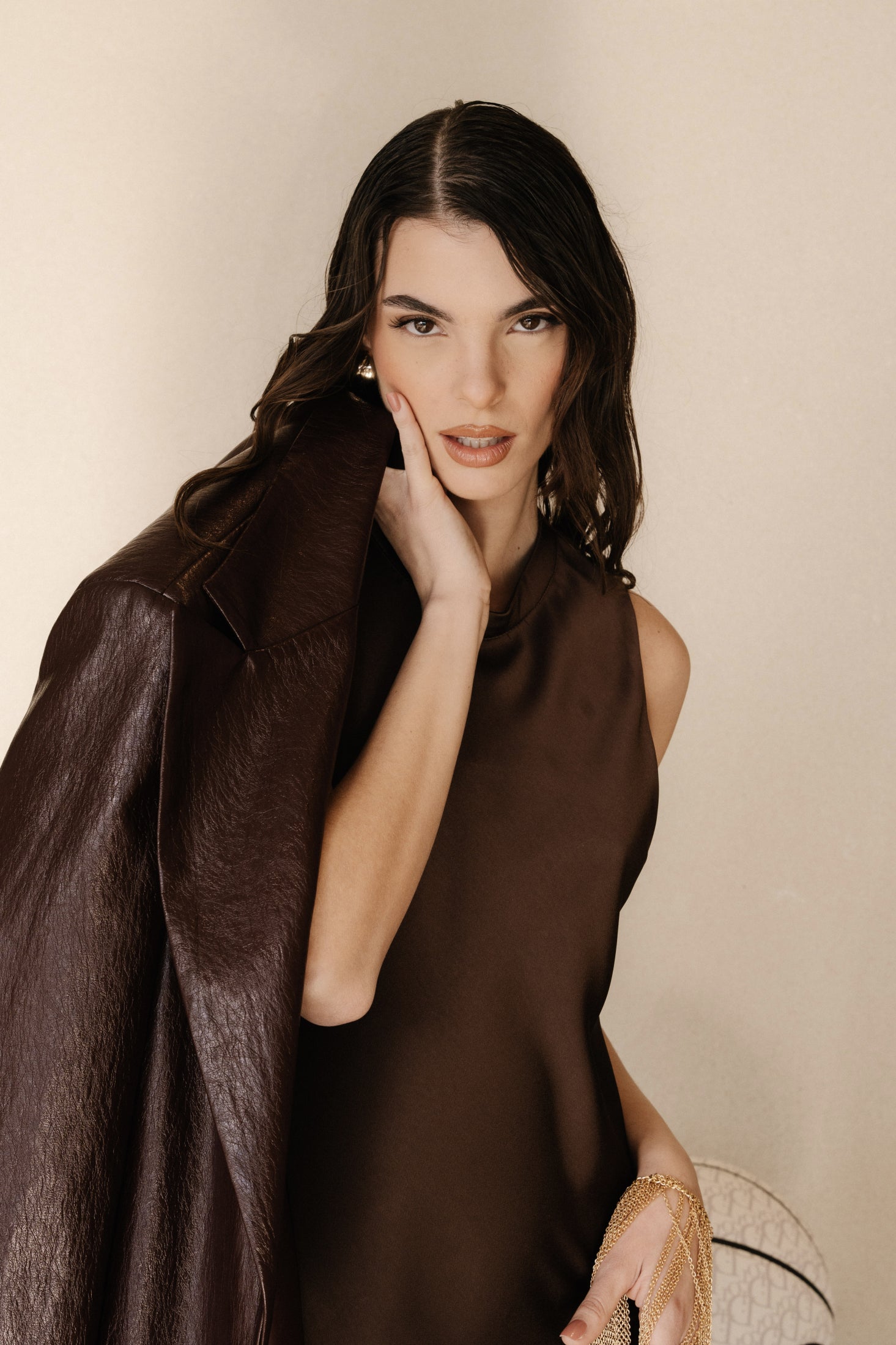 ABITO MIDI SATIN
