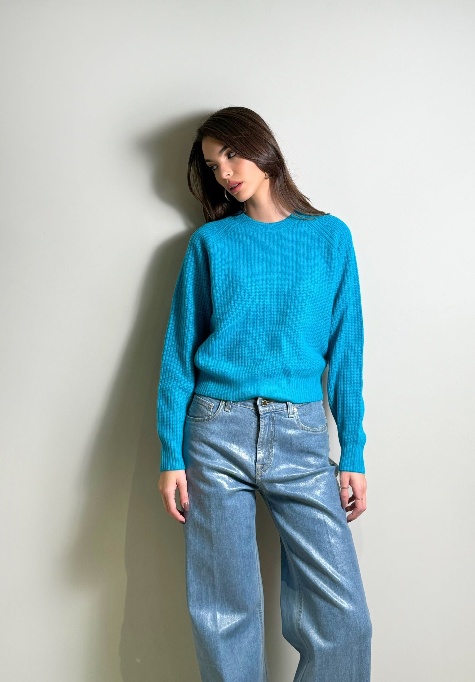 JEANS EFFETTO LUCIDO