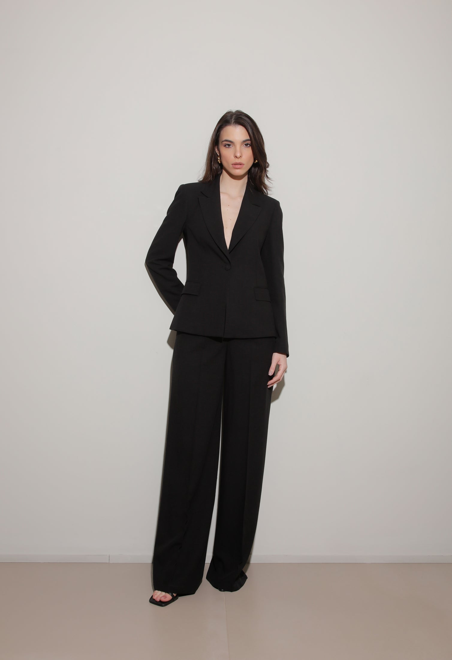 BLAZER MONOPETTO IN LINO