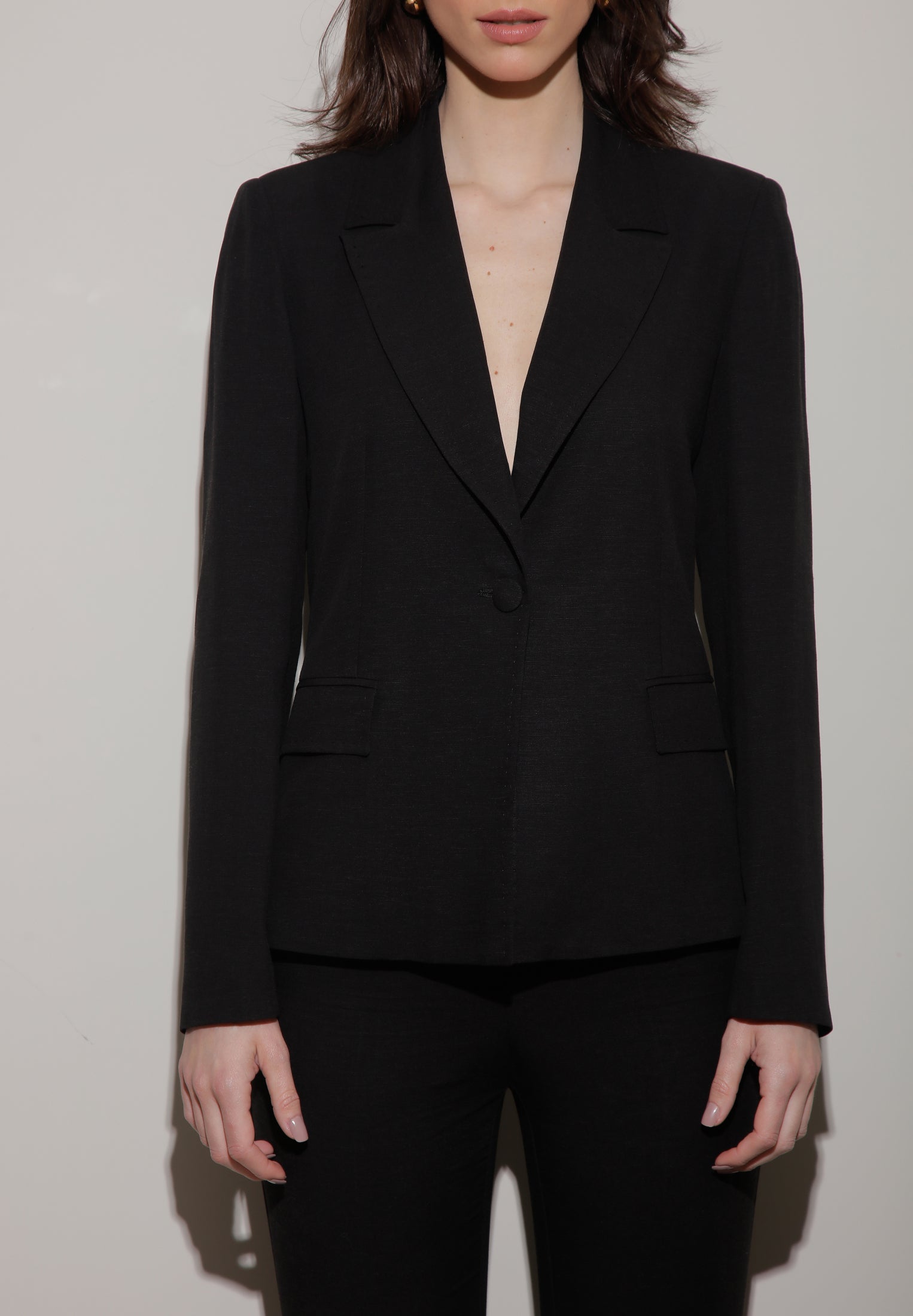 BLAZER MONOPETTO IN LINO