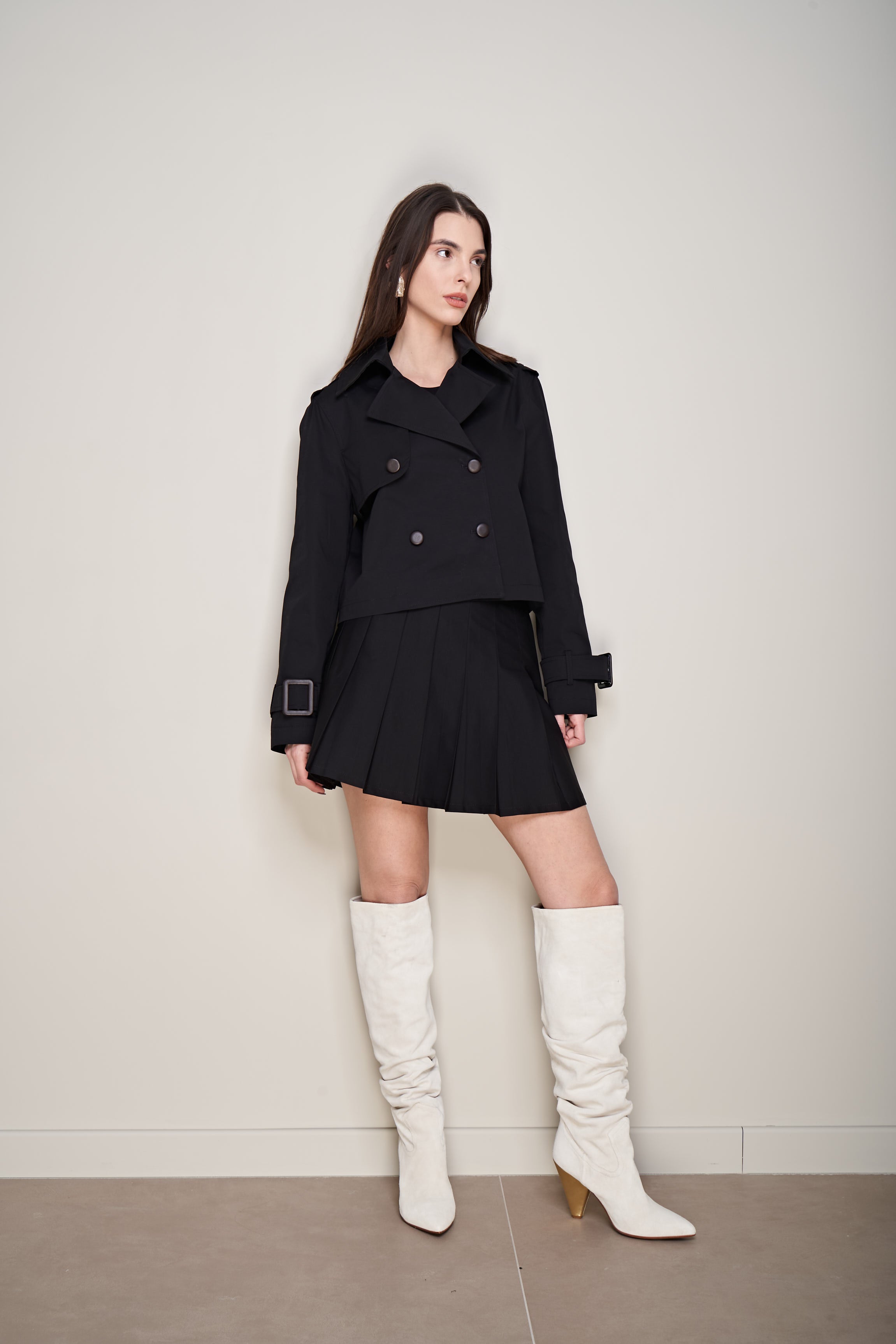 TRENCH CORTO DOPPIOPETTO