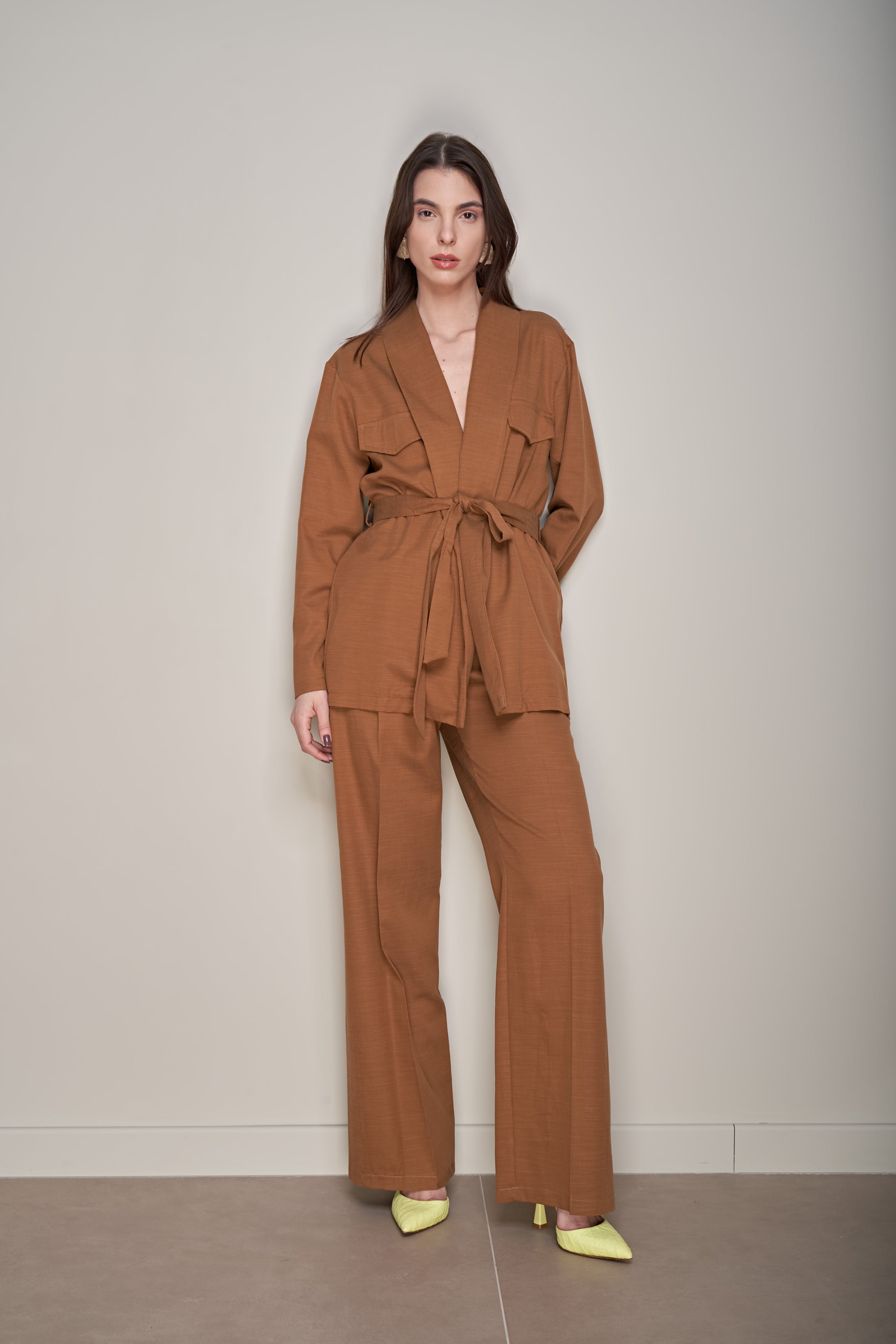 PANTALONI A GAMBA DIRITTA