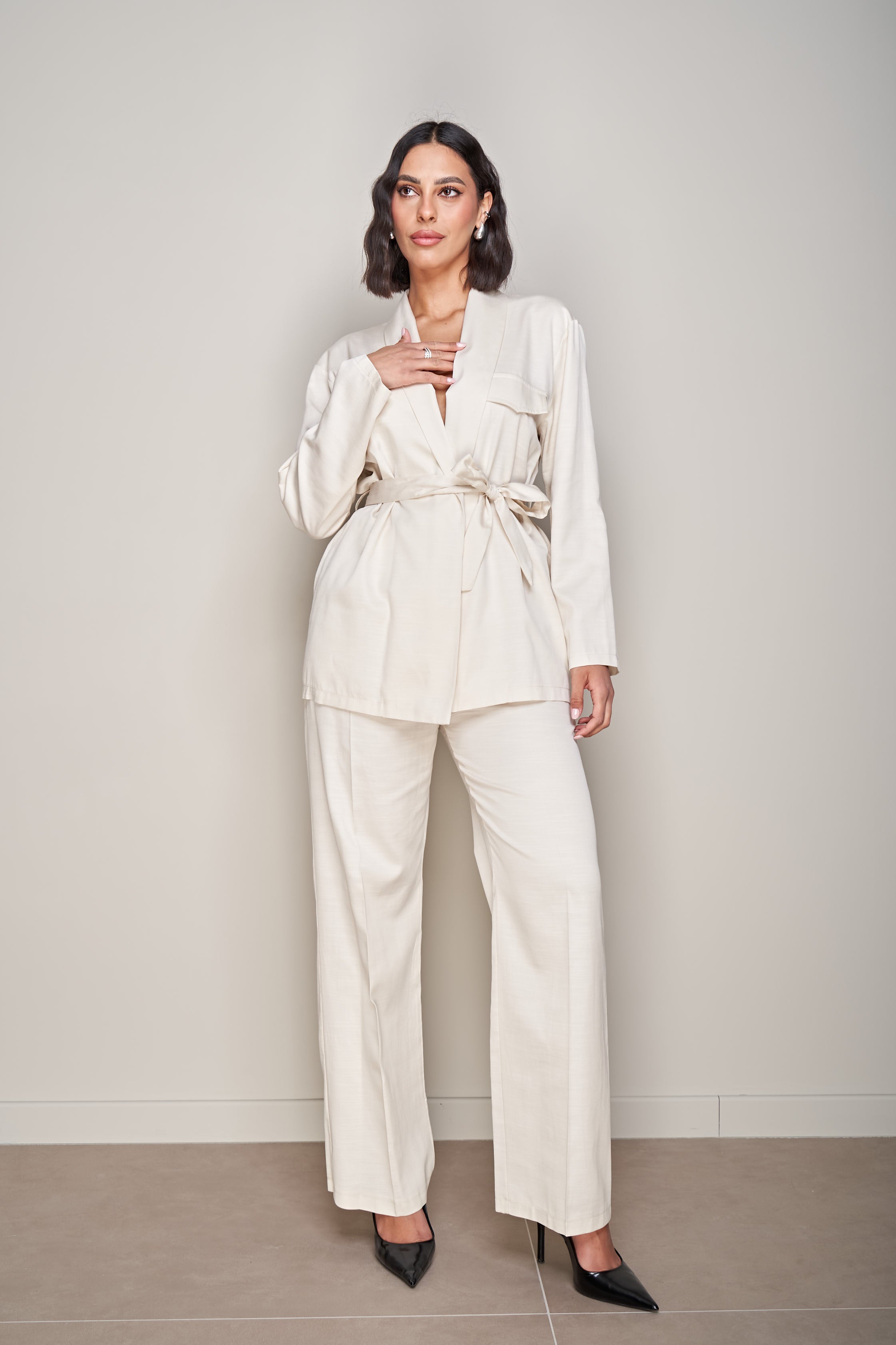 PANTALONI A GAMBA DIRITTA