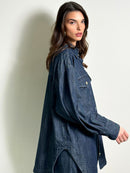 CAMICIA DENIM OVER