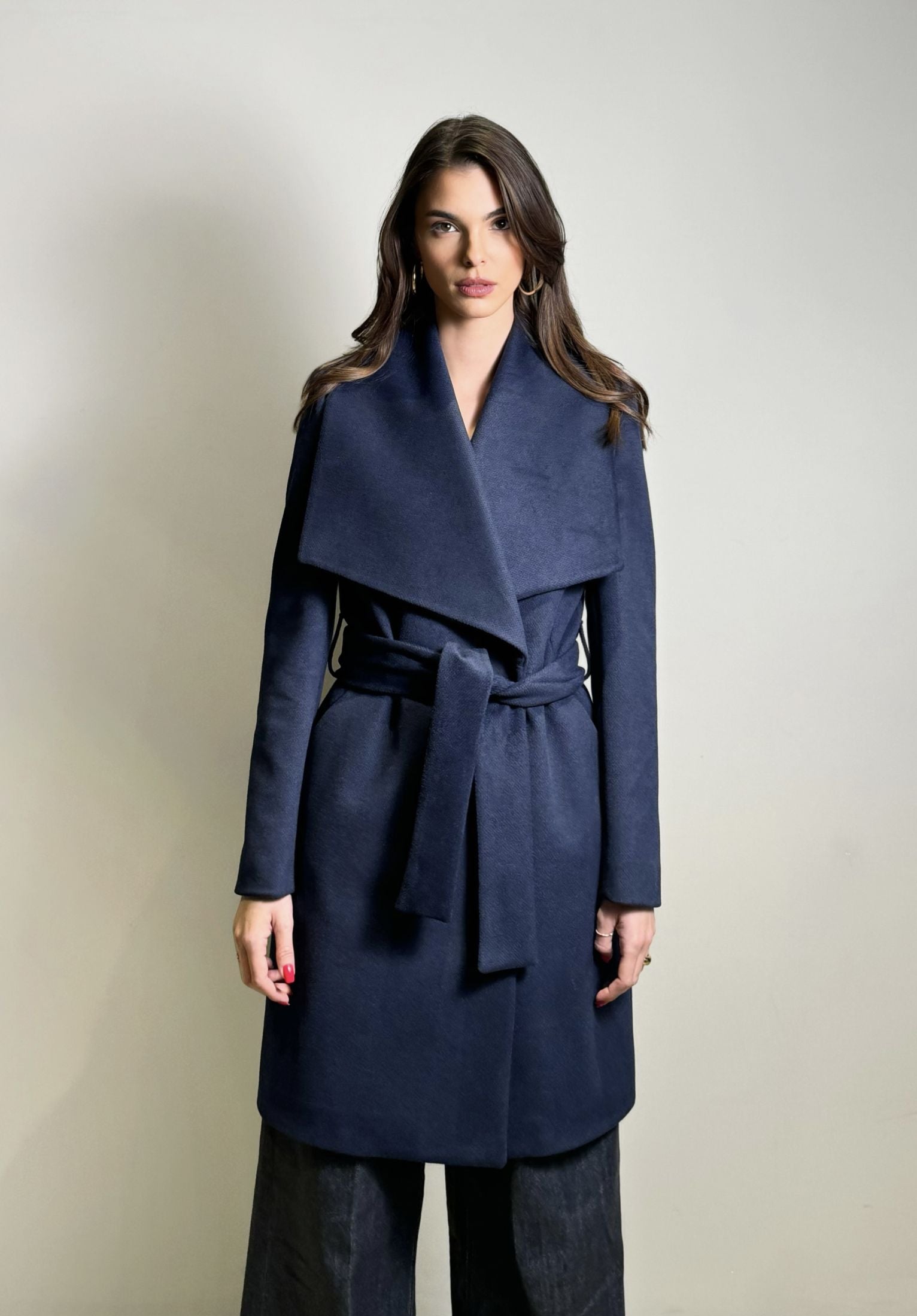 CAPPOTTO CON CINTURA