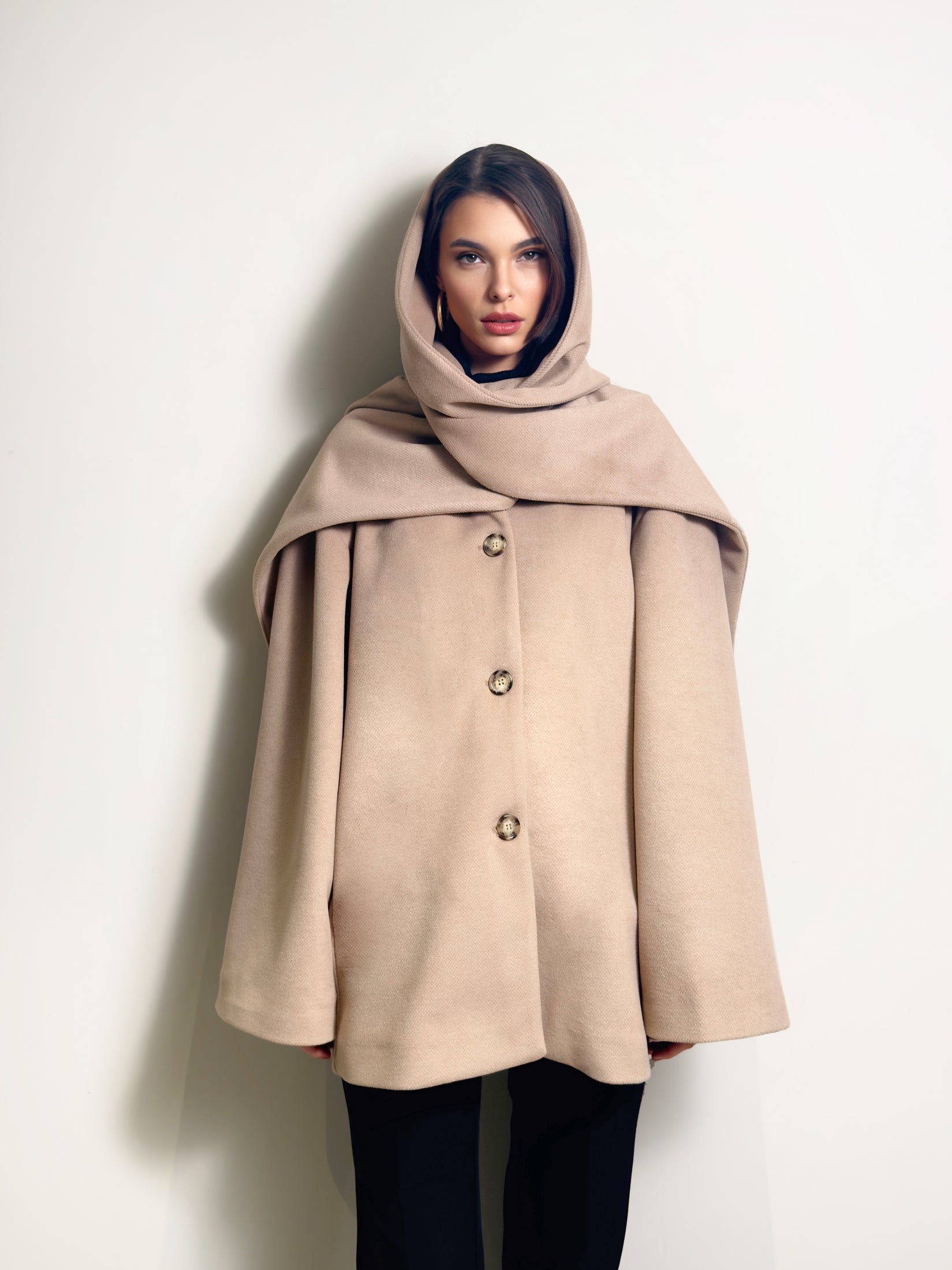 CAPPOTTO CON SCIARPA