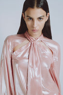 CAMICIA IN SATIN