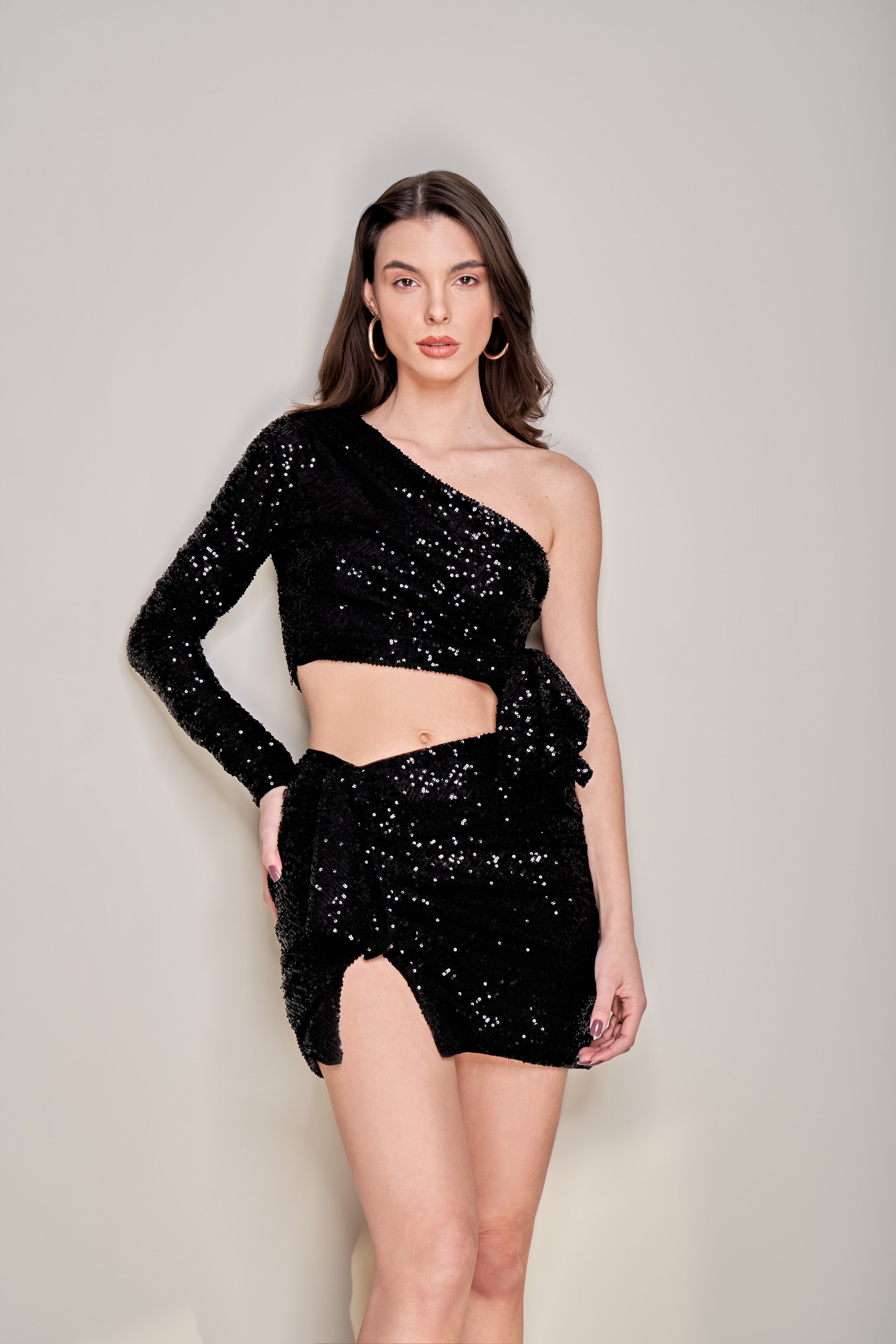 MINI GONNA PINKO DI PAILLETTES