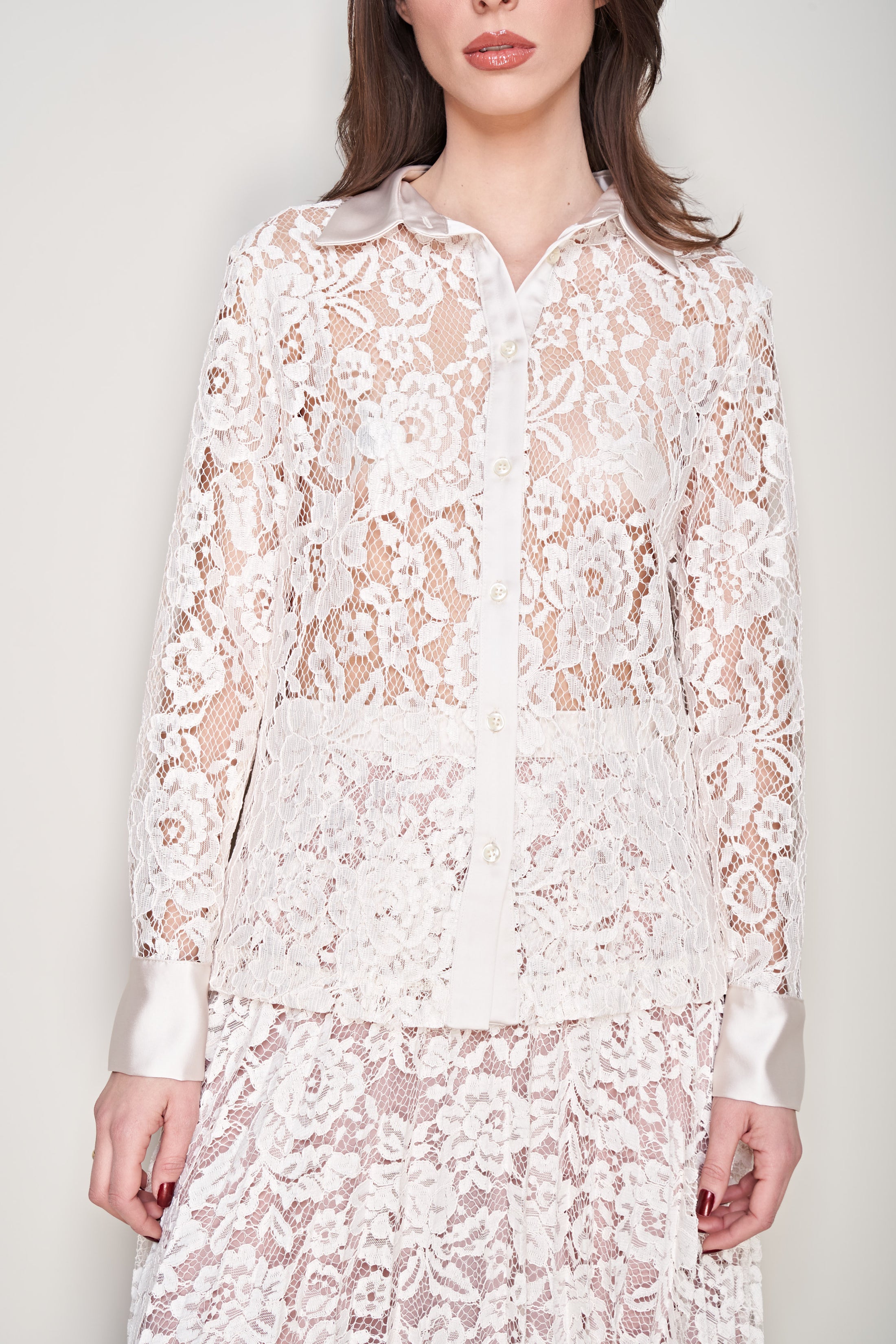 CAMICIA IN PIZZO