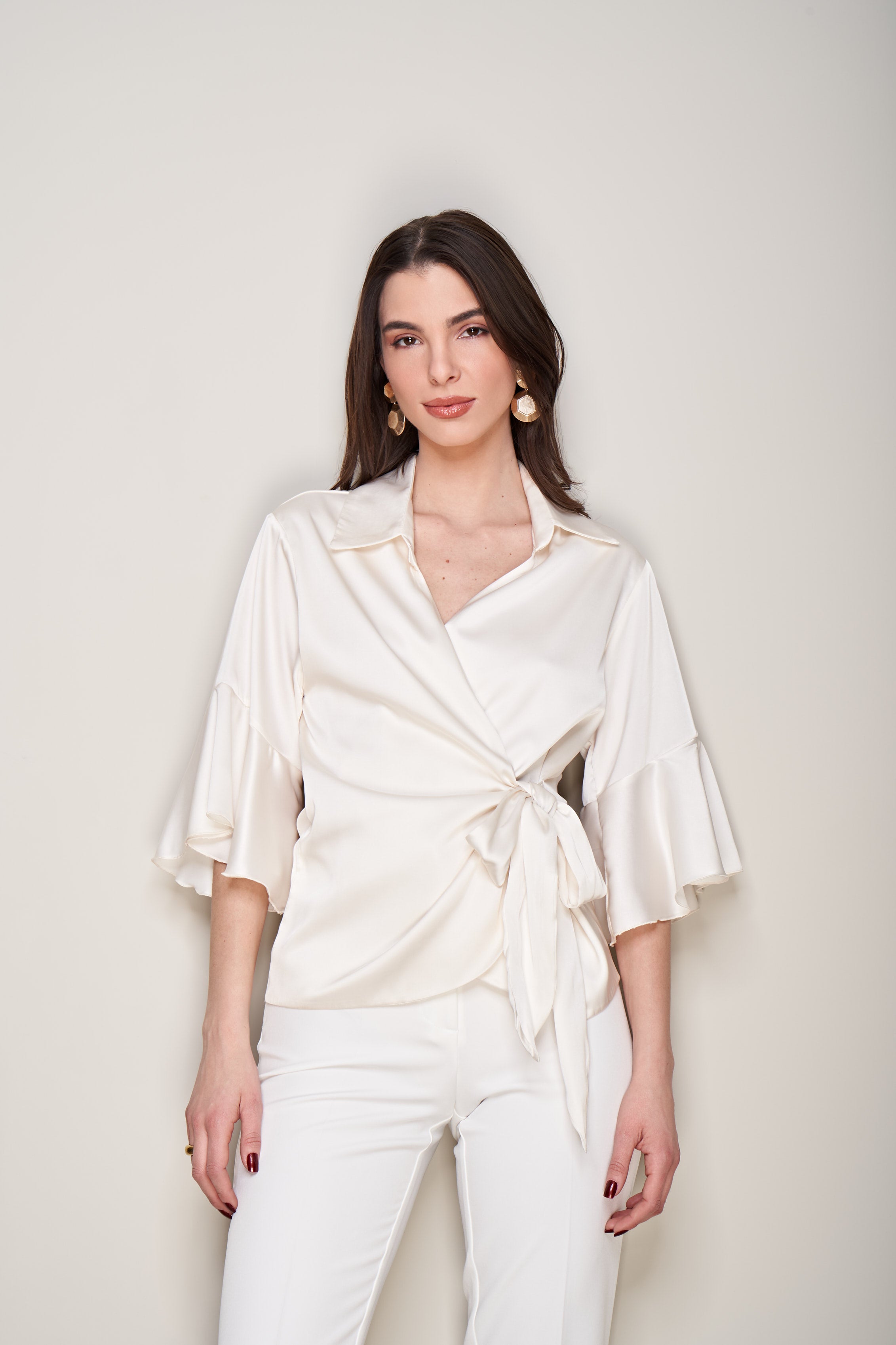 BLUSA INCROCIATA