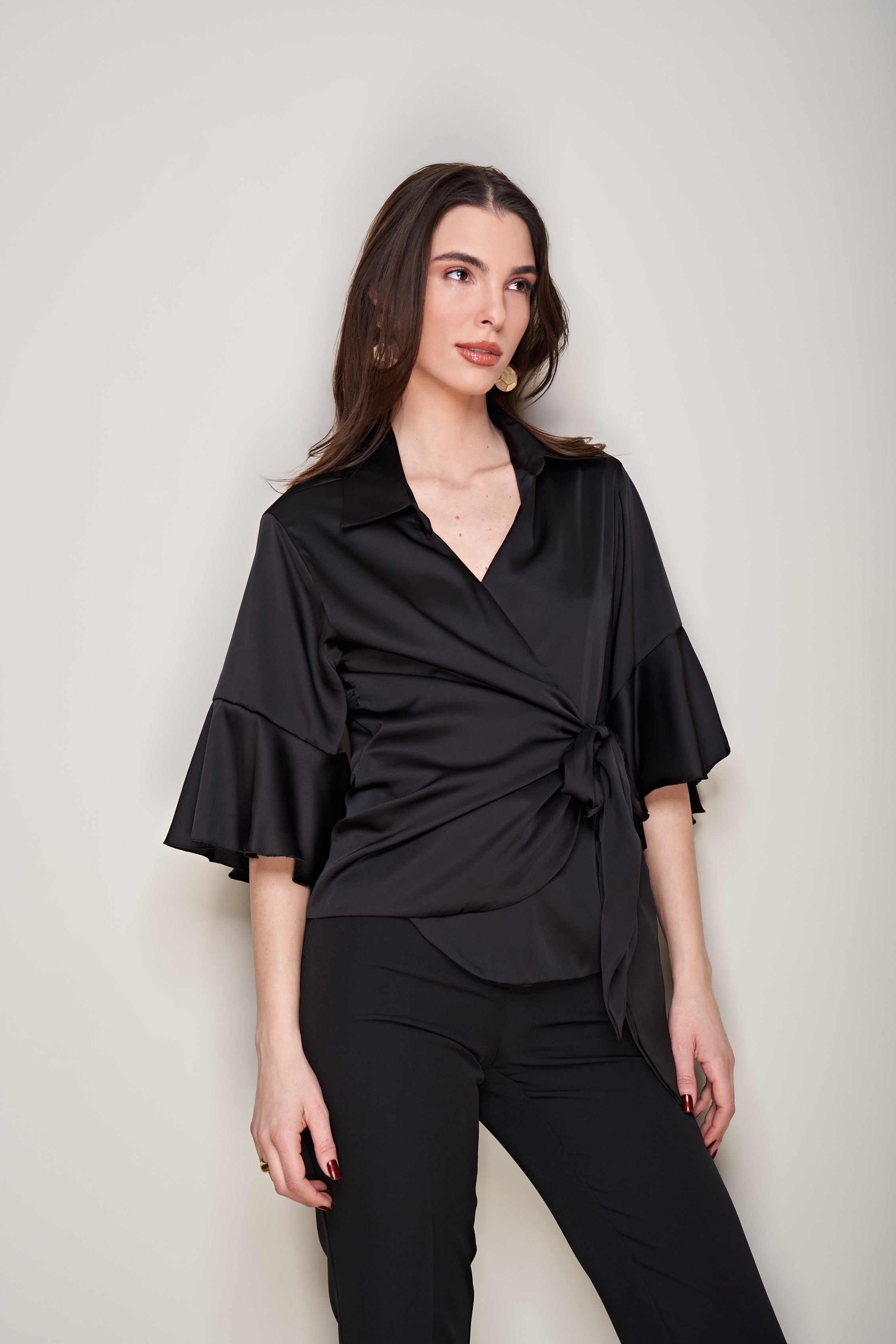 BLUSA INCROCIATA