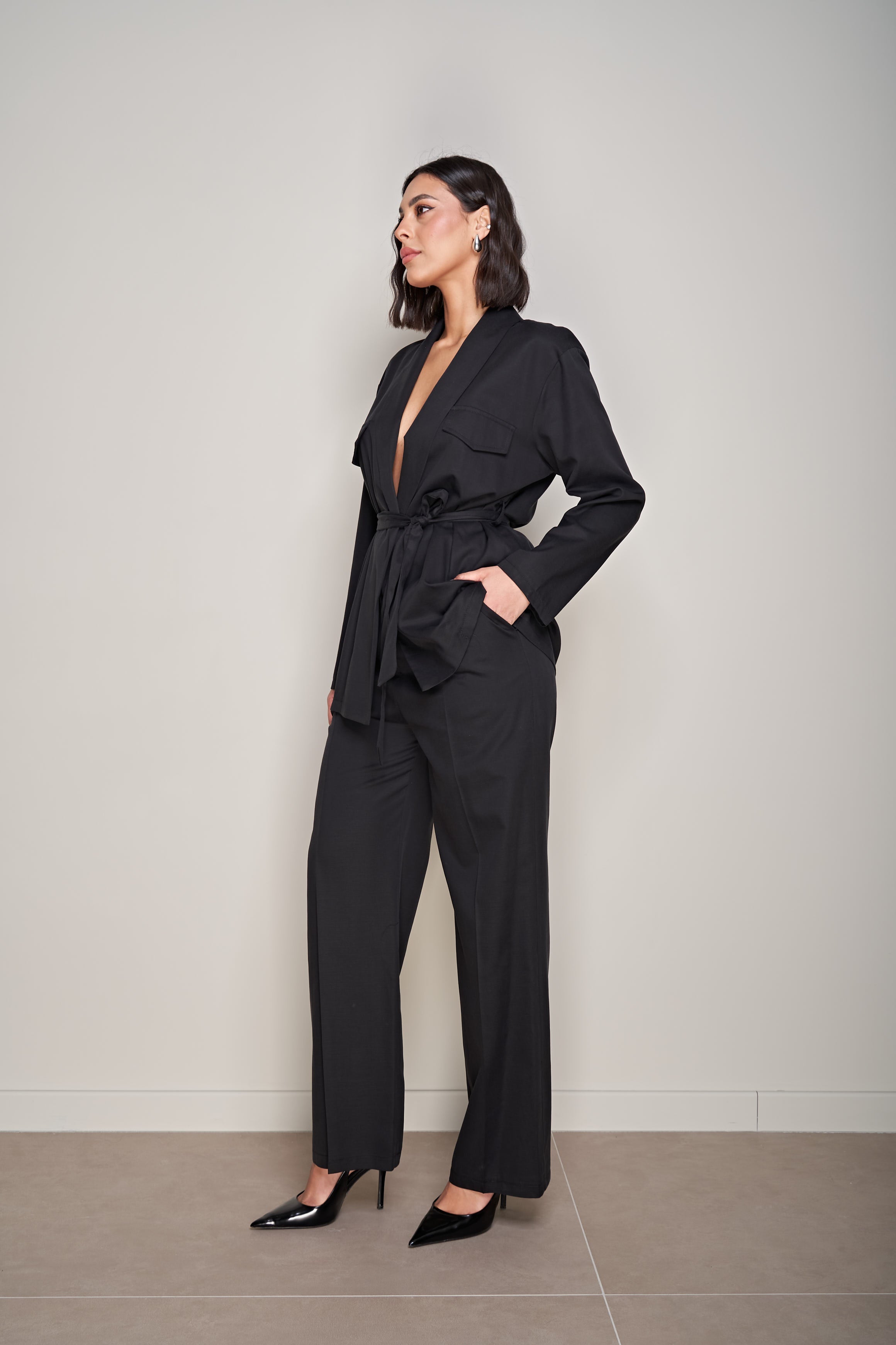 PANTALONI A GAMBA DIRITTA