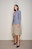 BLAZER EFFETTO DENIM
