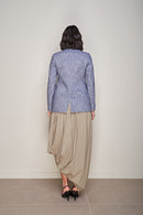 BLAZER EFFETTO DENIM