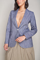 BLAZER EFFETTO DENIM