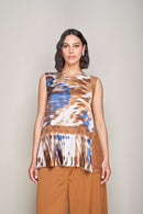 BLUSA STAMPATA