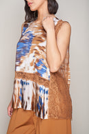 BLUSA STAMPATA