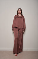 BLUSA IN RASO