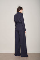 PANTALONE PALAZZO IN LINO