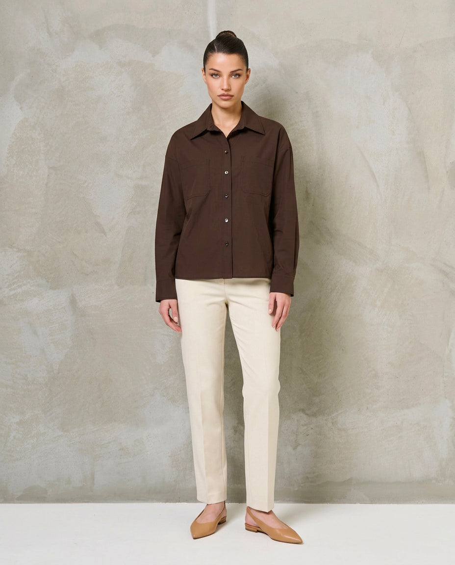 Camicia|Colore:Marrone
