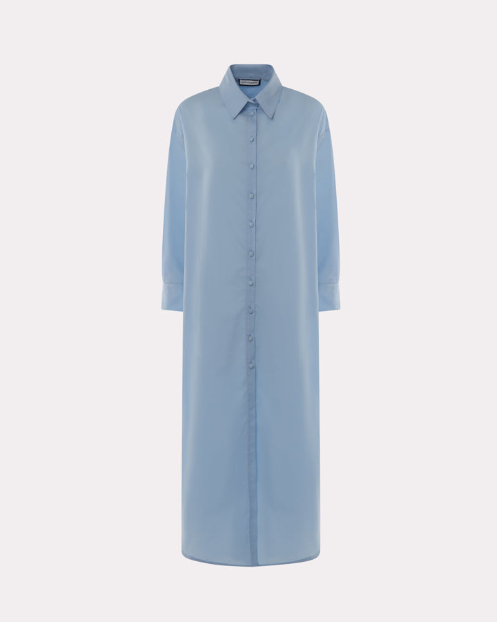 Camicia long|Colore:Celeste