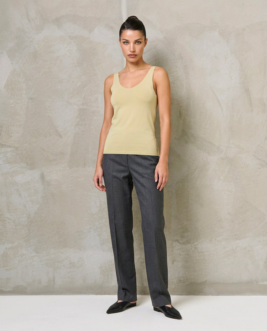 Canotta|Colore:Giallo