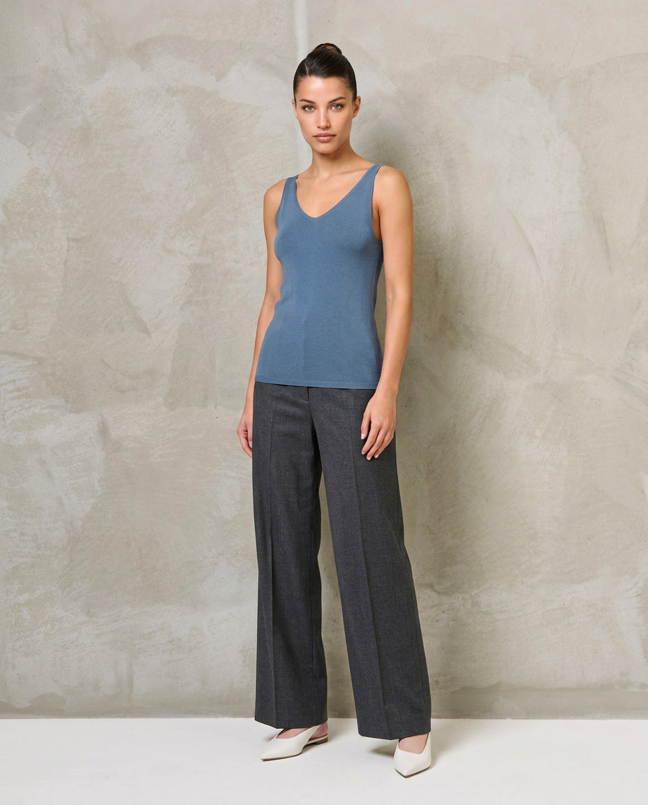 Canotta|Colore:Celeste