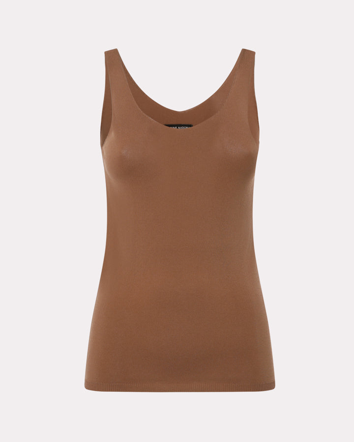Canotta|Colore:Cammello