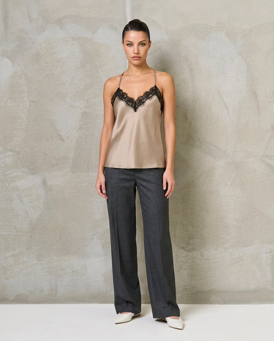 Top|Colore:Beige