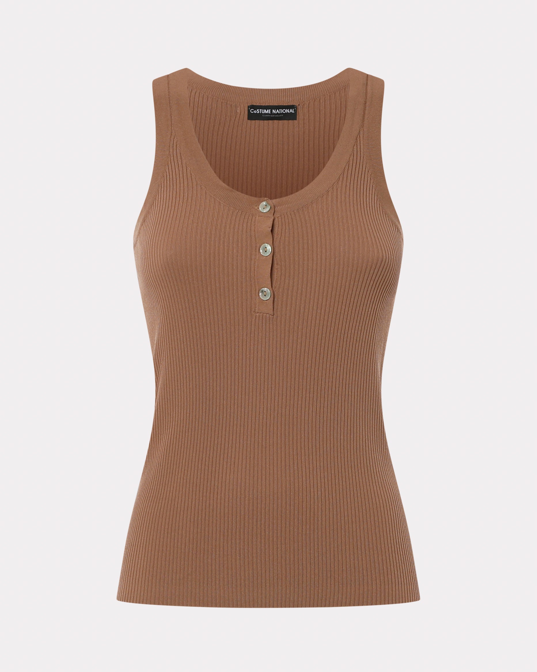 Canotta|Colore:Cammello