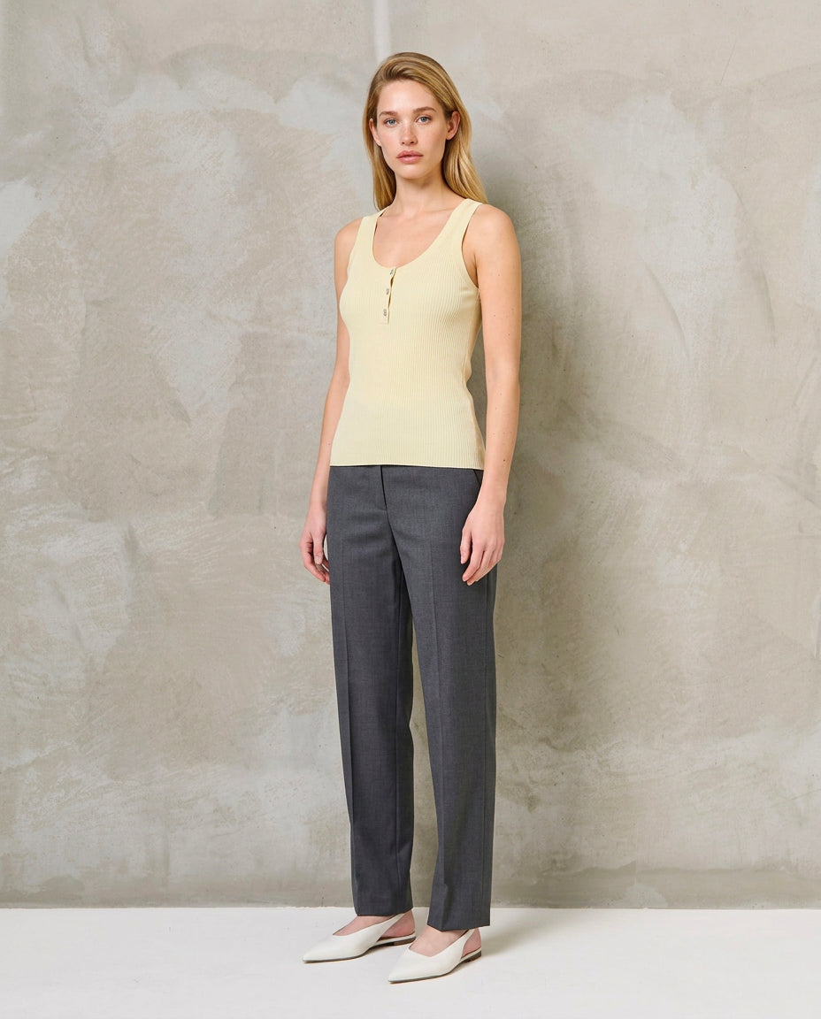 Canotta|Colore:Giallo