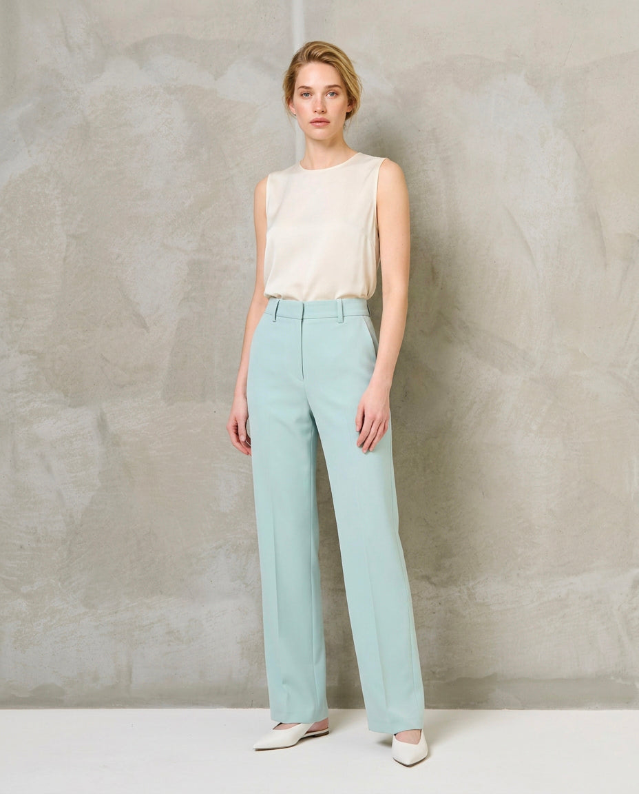Pantalone|Colore:Salvia