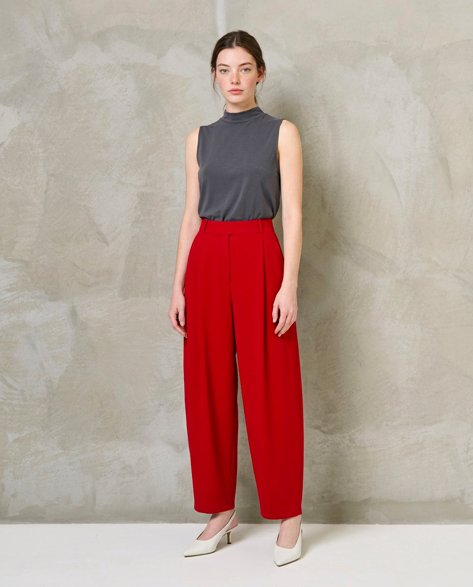 Pantalone|Colore:Rosso