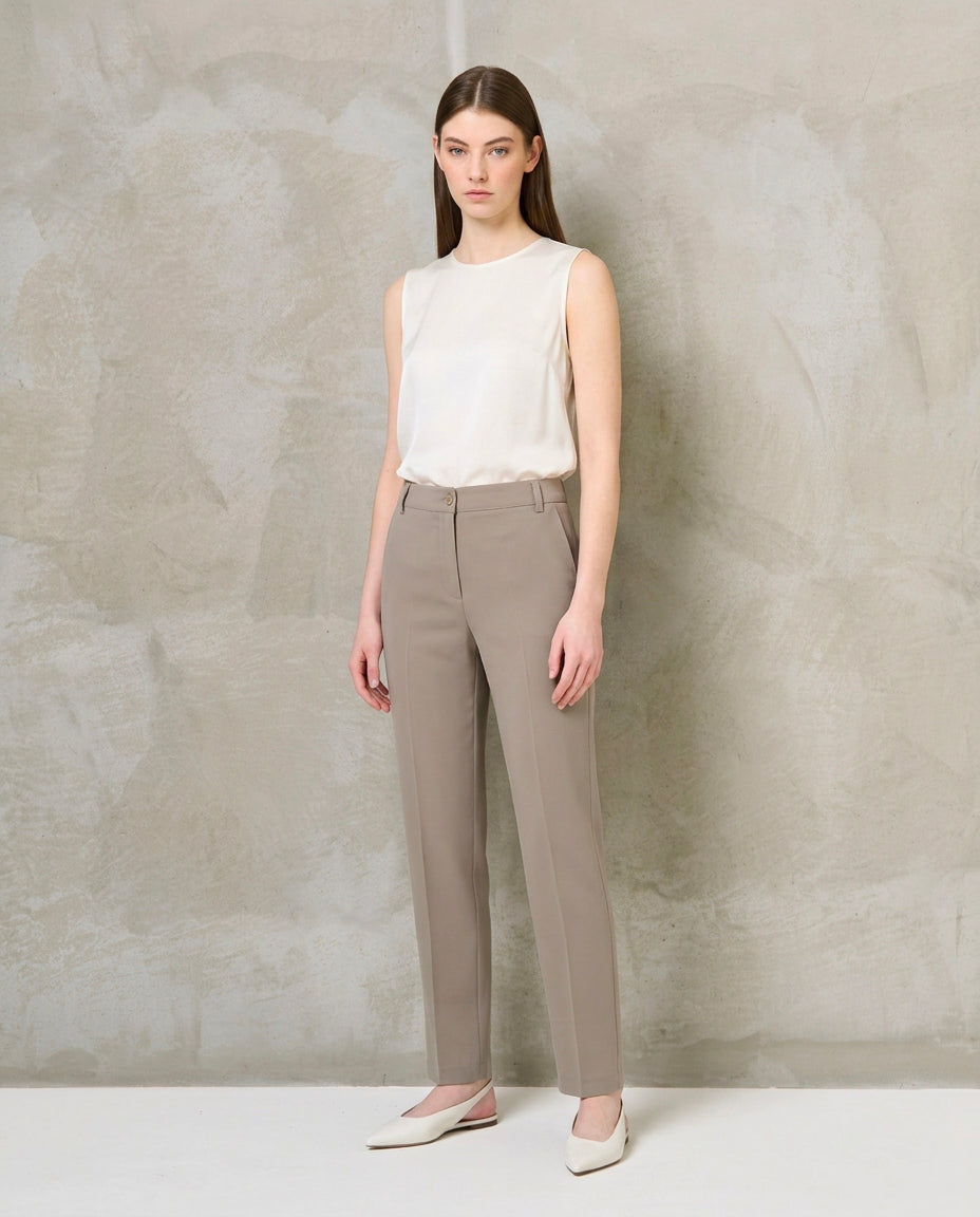 Pantalone|Colore:Sabbia