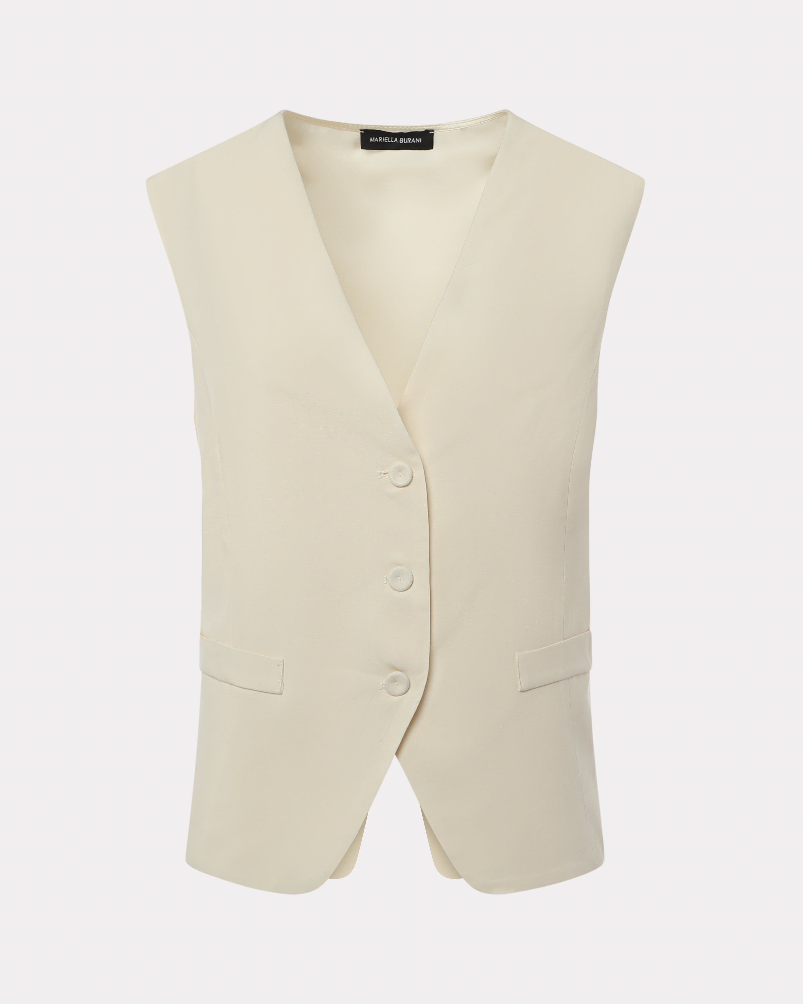 Gilet|Colore:Panna