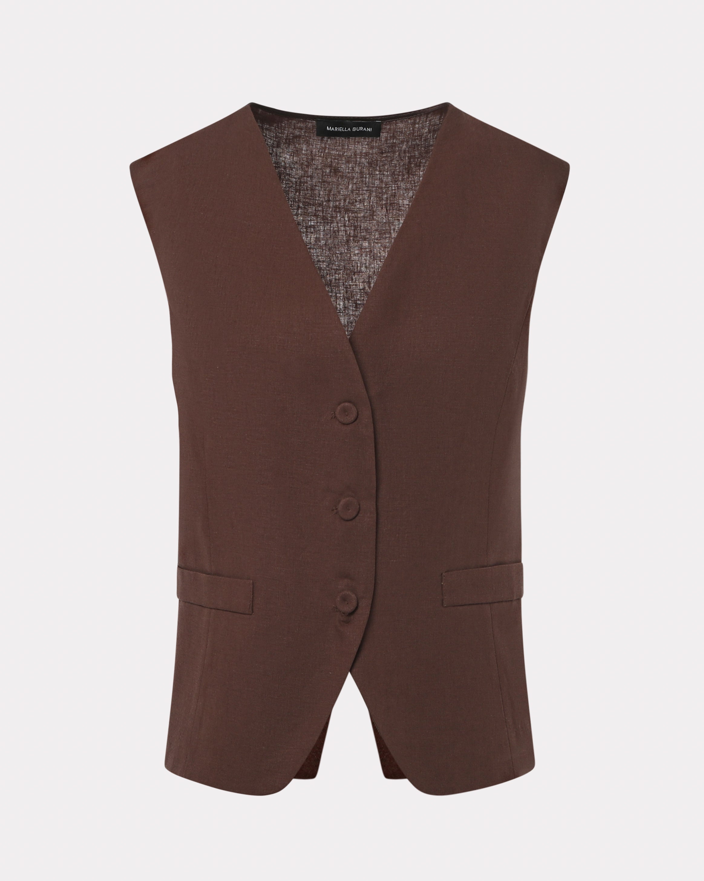 Gilet|Colore:Moro