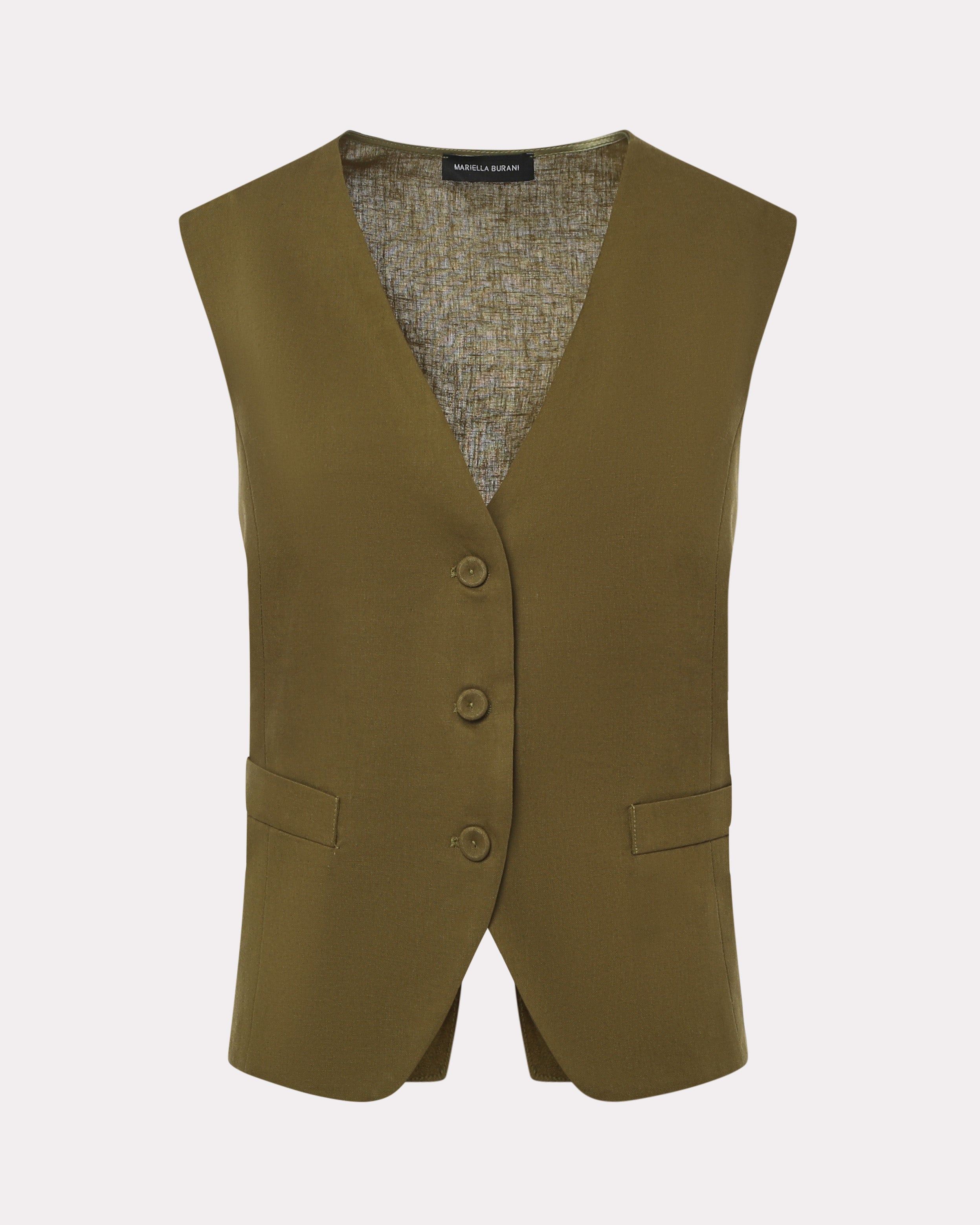Gilet|Colore:Olio